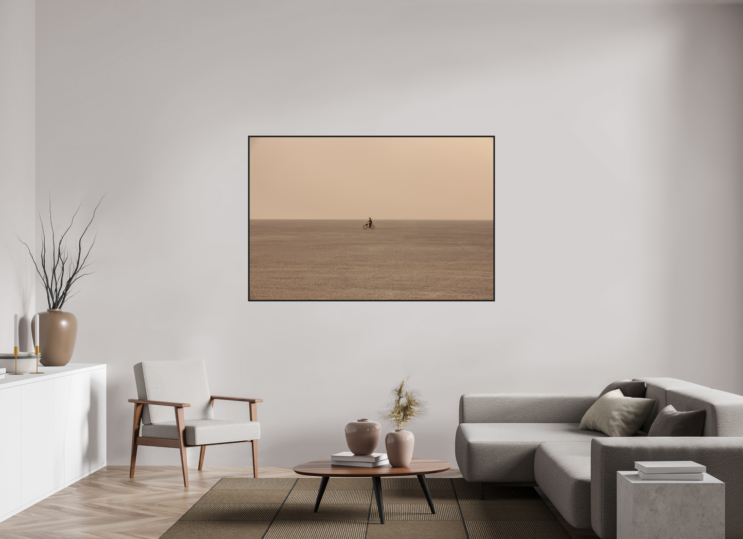 Burning Man - Woman on Bike