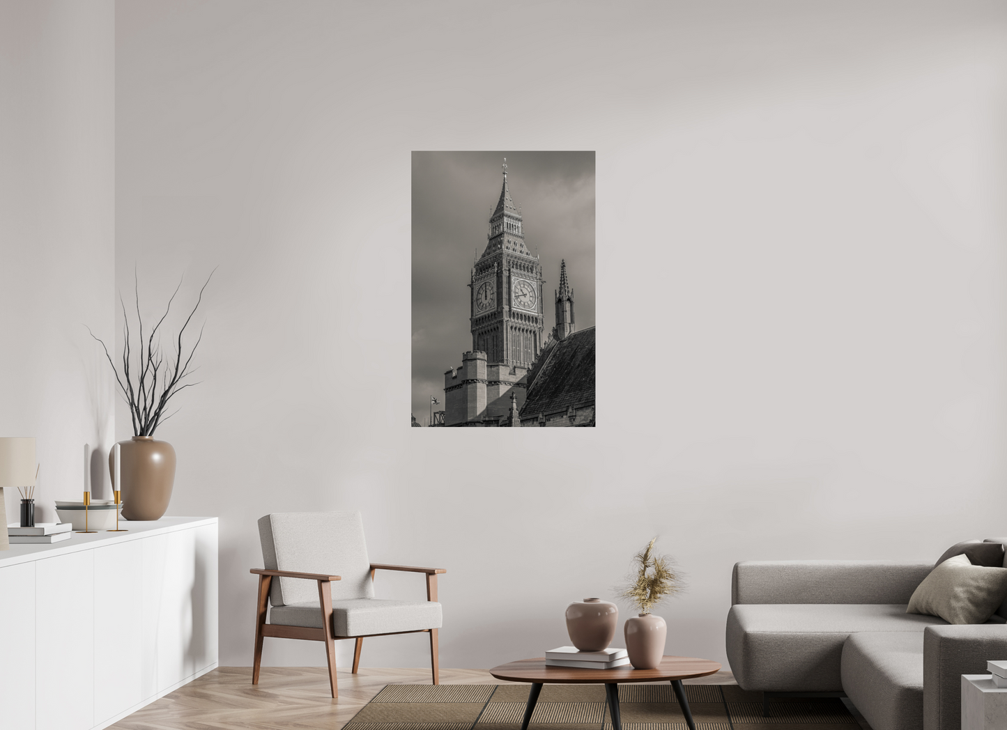 30 x 45″, Frameless Acrylic Glass Big Ben