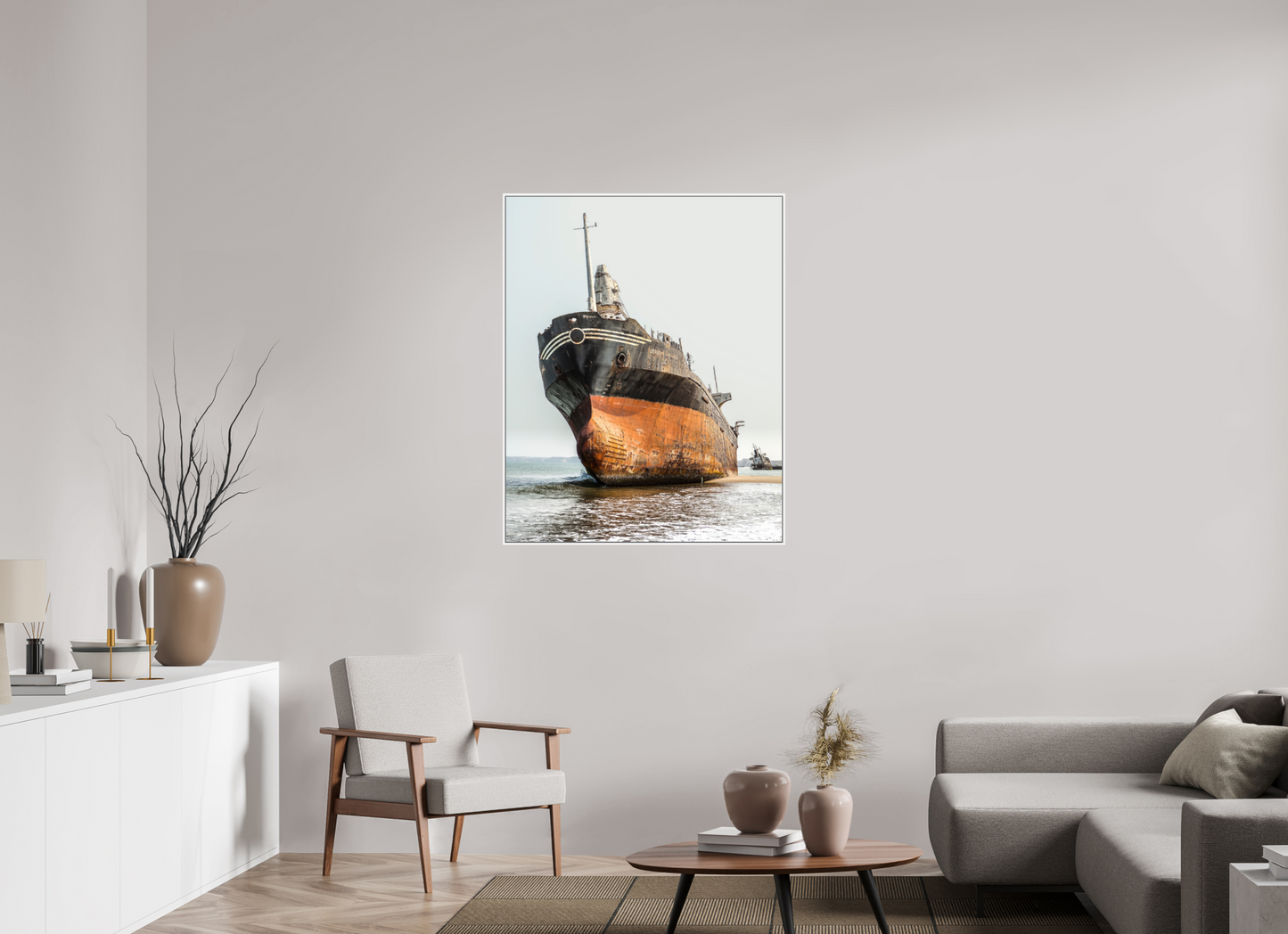 Grounded Ship Angola