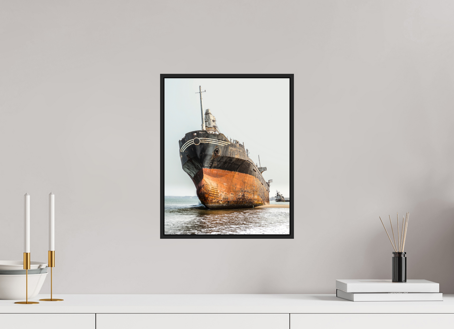 Grounded Ship Angola