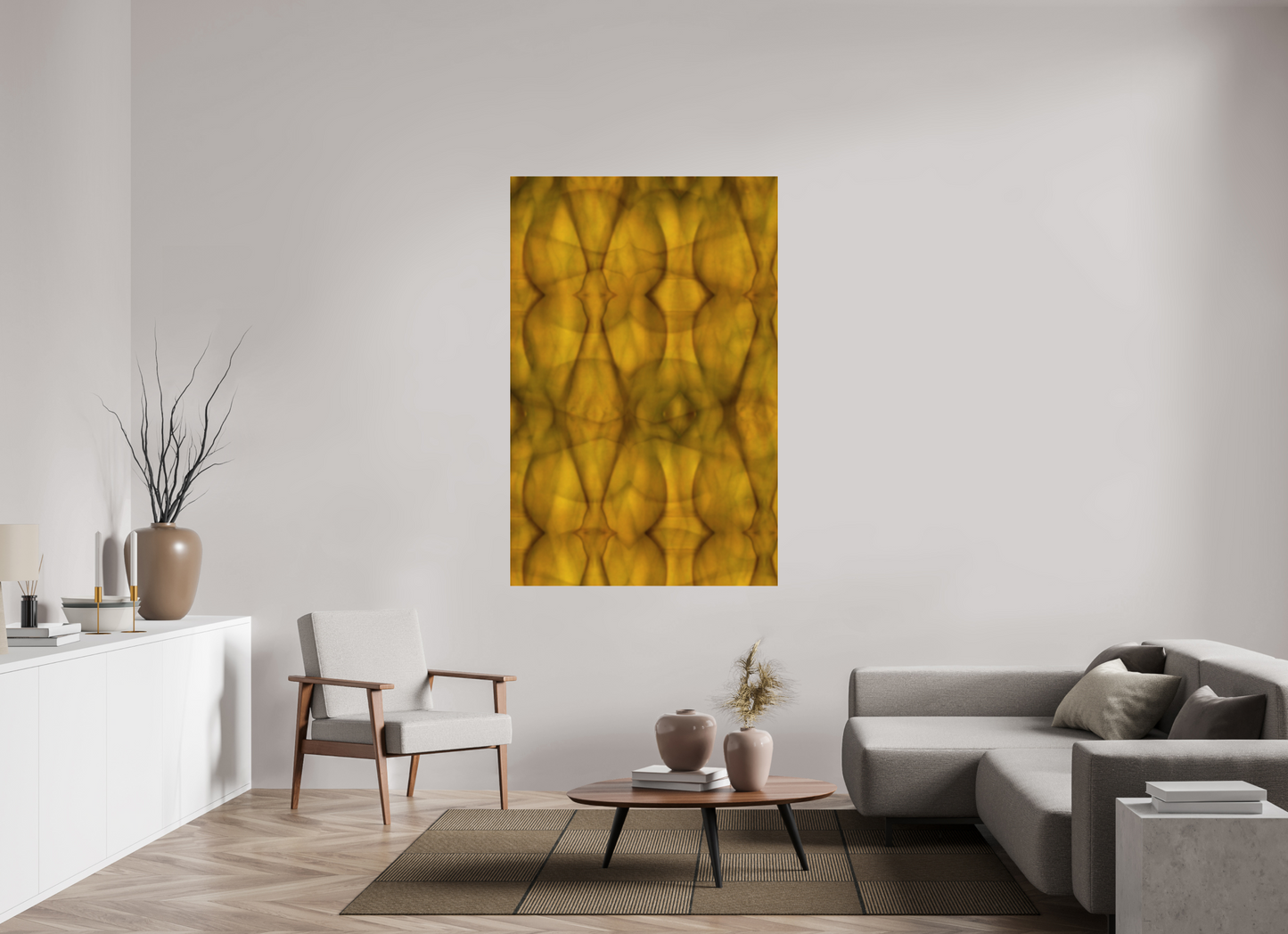 43 x 65.8″, Frameless Acrylic Glass Abstract No. 73