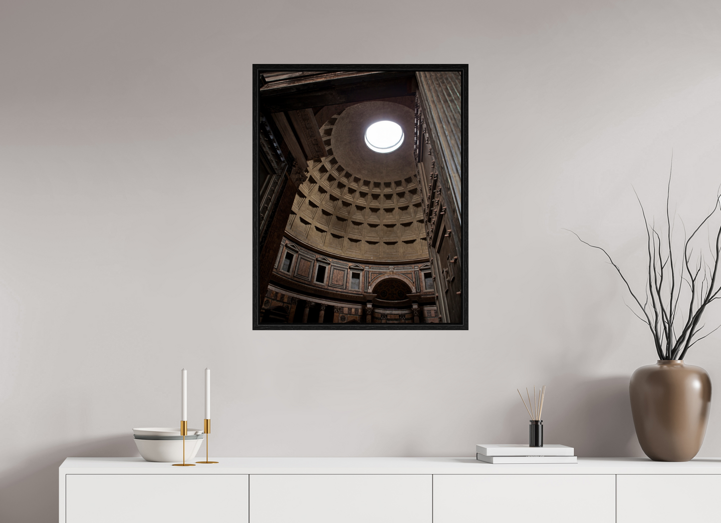 24 x 30″, Floater Frame Pantheon