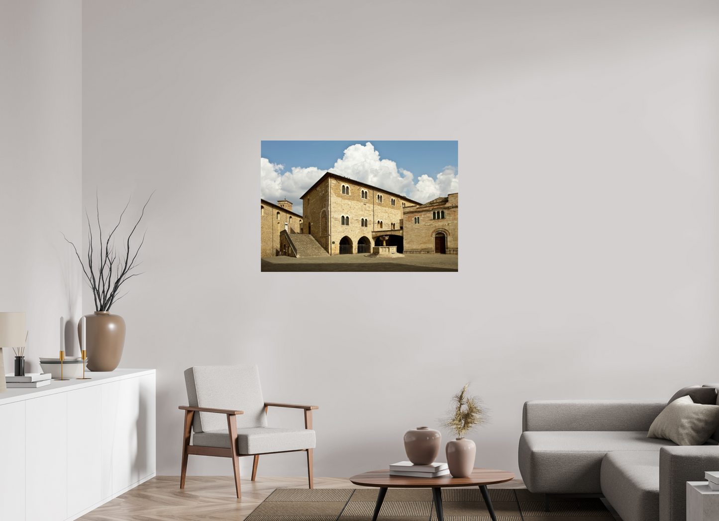 45 x 30″, Frameless Acrylic Glass Romanesque Church of San Silvestro