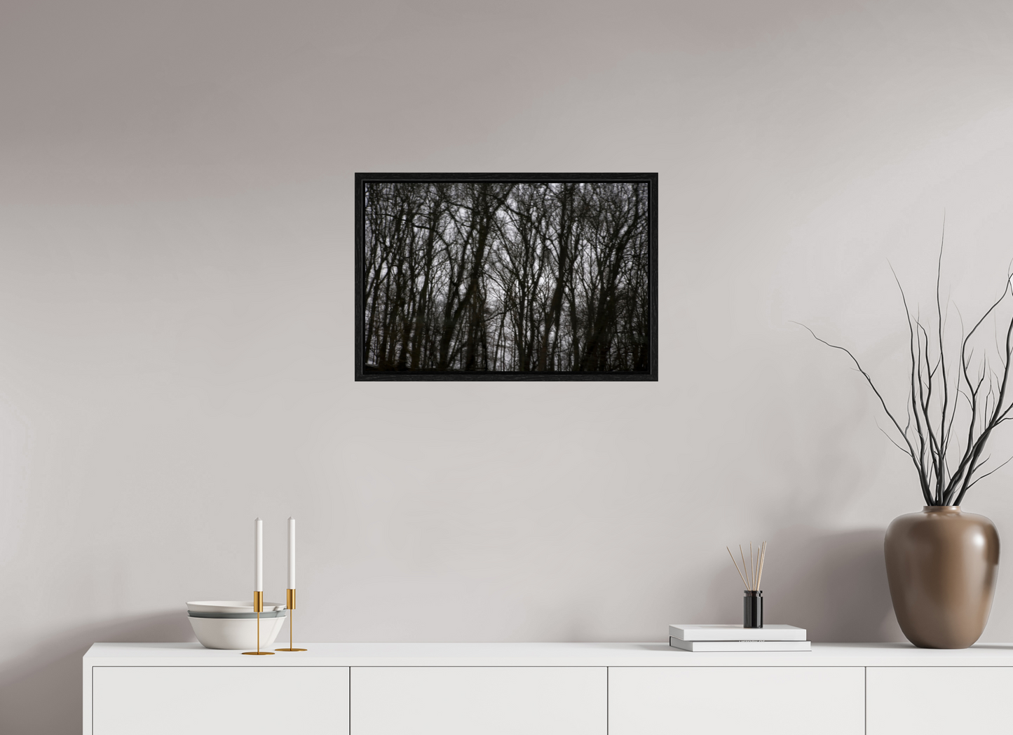 24 x 16″, Floater Frame Black Forest