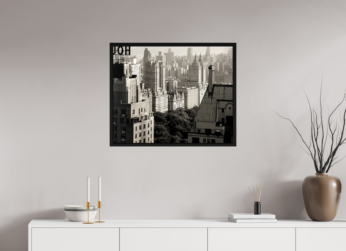 29.7 x 24″, Floater Frame The Dakota