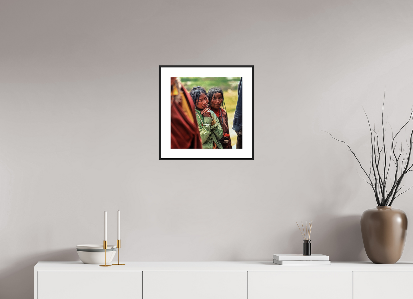 Tibetan Girl in Green Jacket