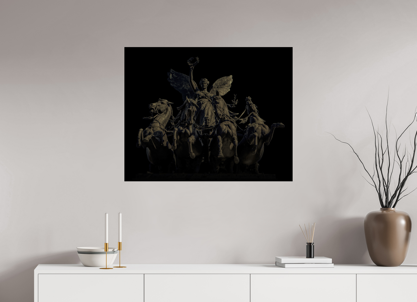 35 x 28″, Frameless Acrylic Glass Wellington Arch