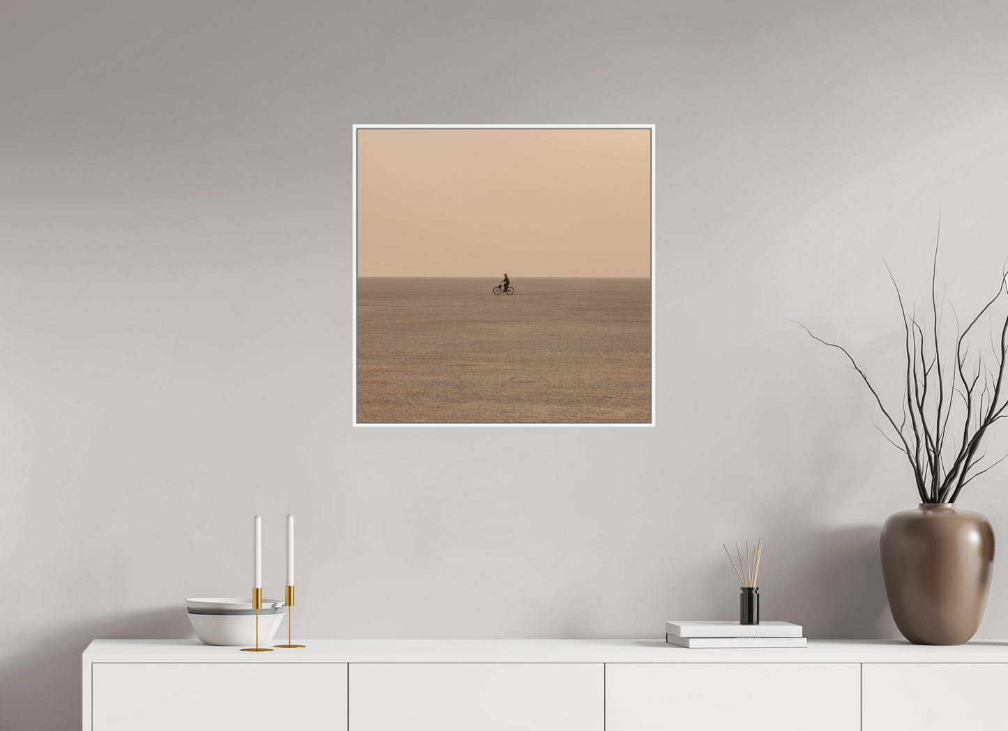 Burning Man - Woman on Bike