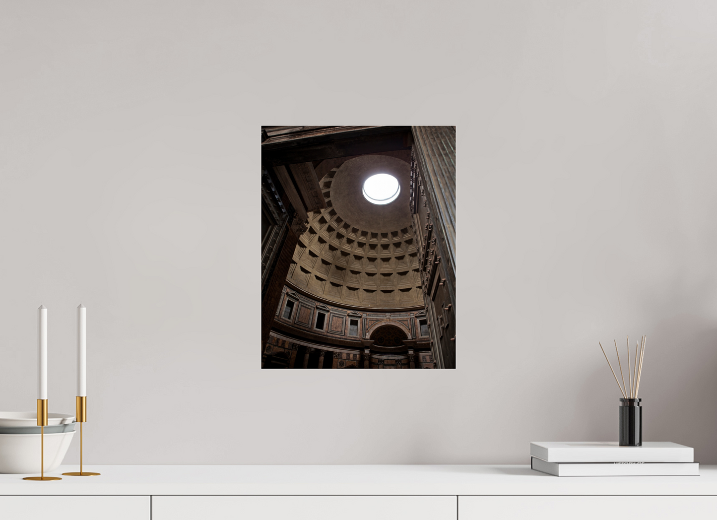 12 x 15″, Frameless Acrylic Glass Pantheon