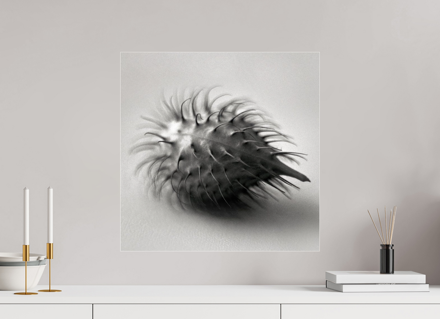 20 x 20″, Frameless Acrylic Glass Pod