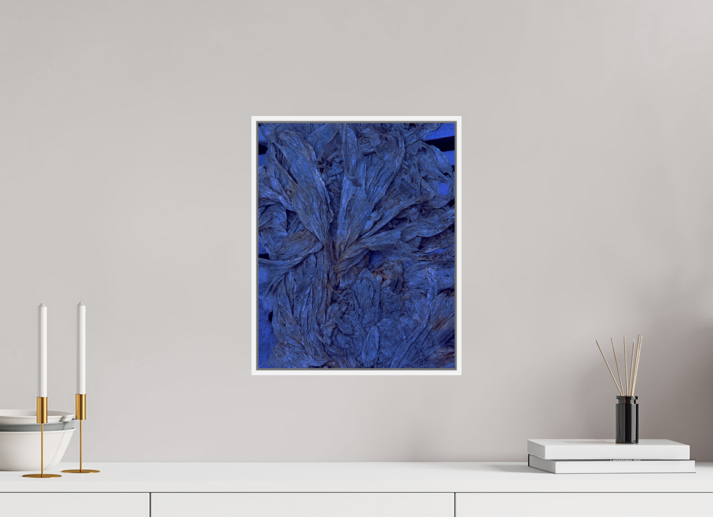 12 x 15″, White Matte Frame, No Border Plastic Bags