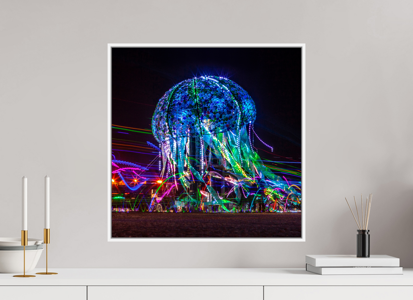 Burning Man - Glass Jellyfish