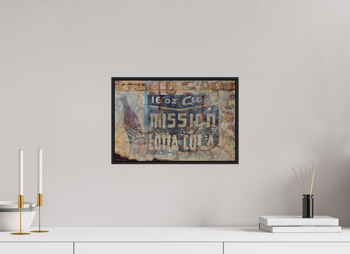 Mission Lotta Cola Faded Wall