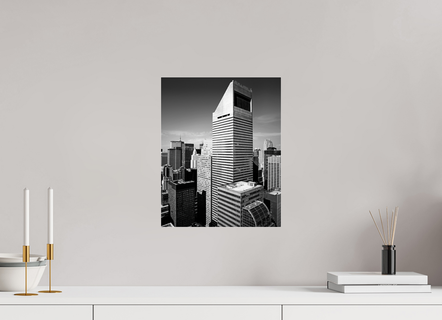 12 x 15″, Frameless Acrylic Glass Citigroup Tower