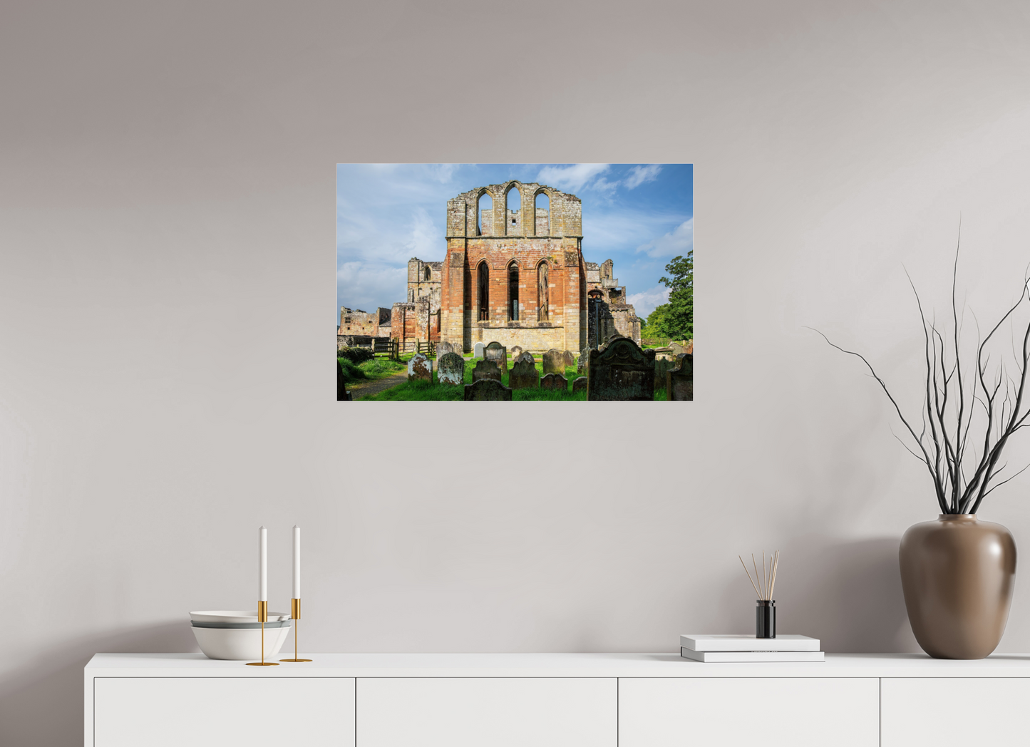 30 x 20″, Frameless Acrylic Glass Ruins of Cathedral of Saint Andrew