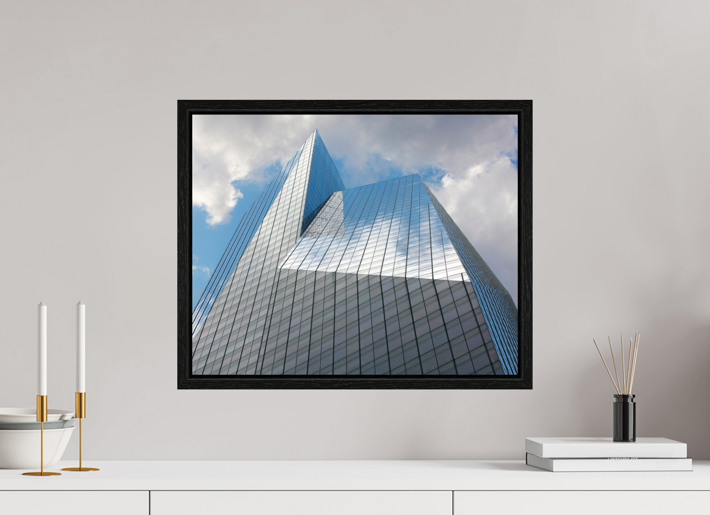 20 x 16″, Floater Frame Bank of America Tower