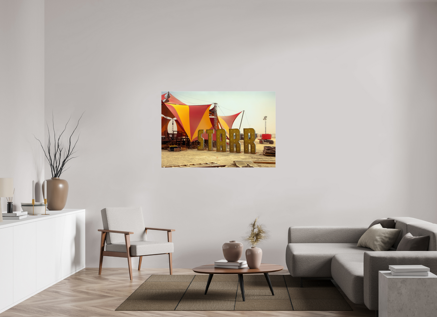 54 x 36″, Frameless Acrylic Glass Starr