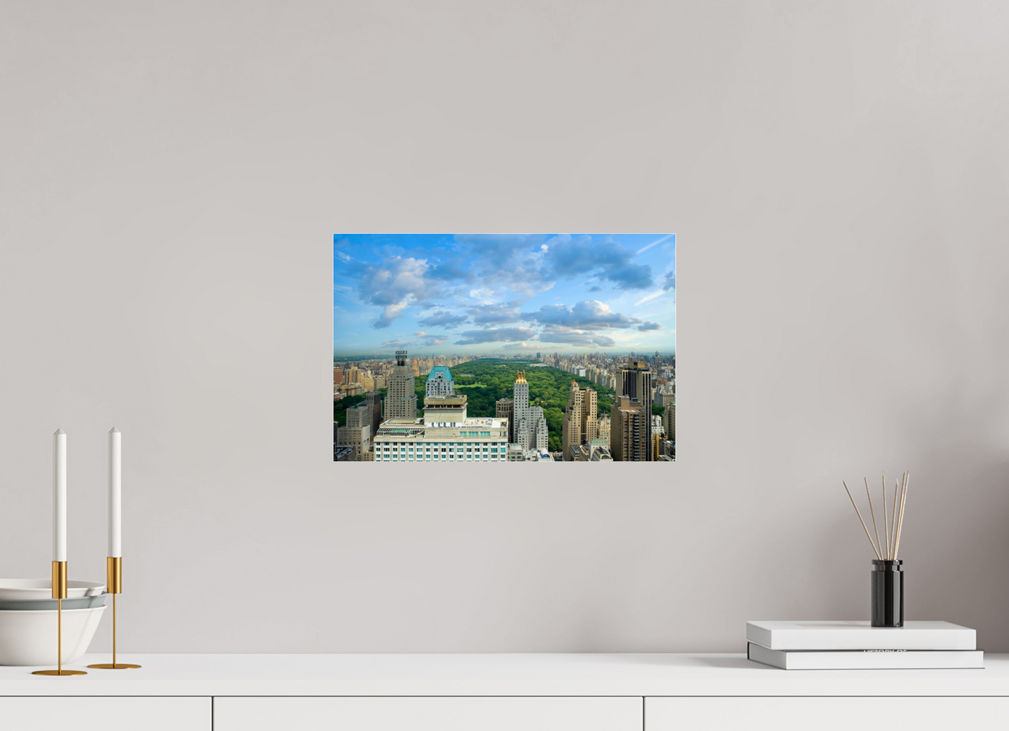 15 x 10″, Frameless Acrylic Glass Central Park