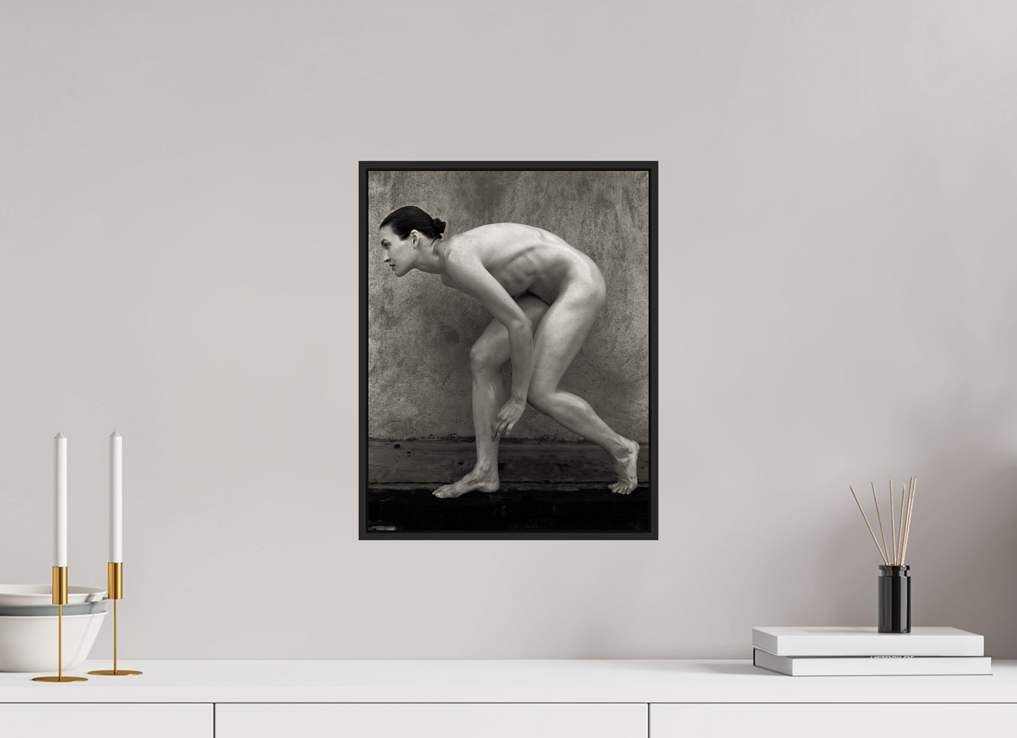 12 x 15.4″, Black Matte Frame, No Border Steinway Tower Under Construction