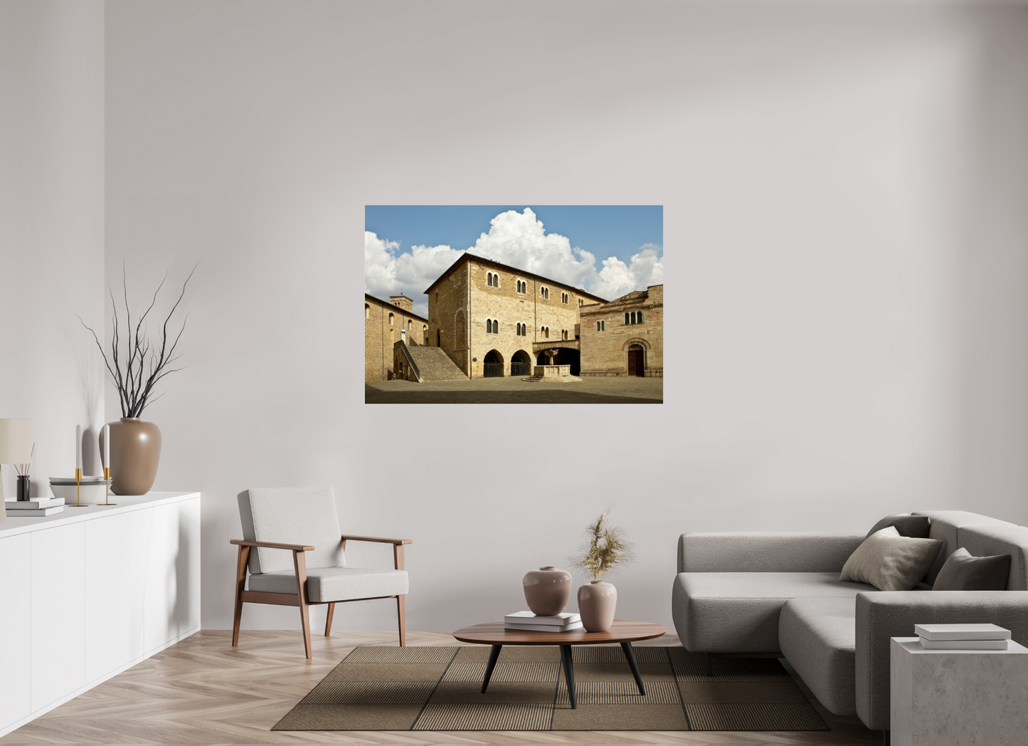 60 x 40″, Frameless Acrylic Glass Romanesque Church of San Silvestro