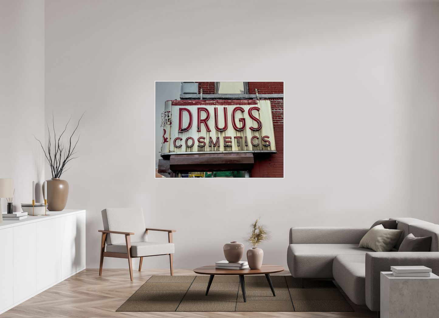 Drug Cosmetics Sign