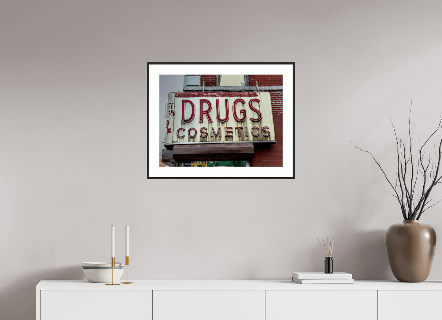 Drug Cosmetics Sign