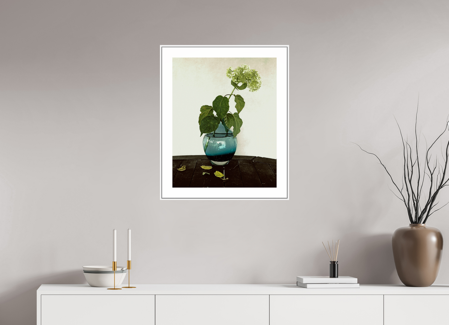 Flower in Vase on Table