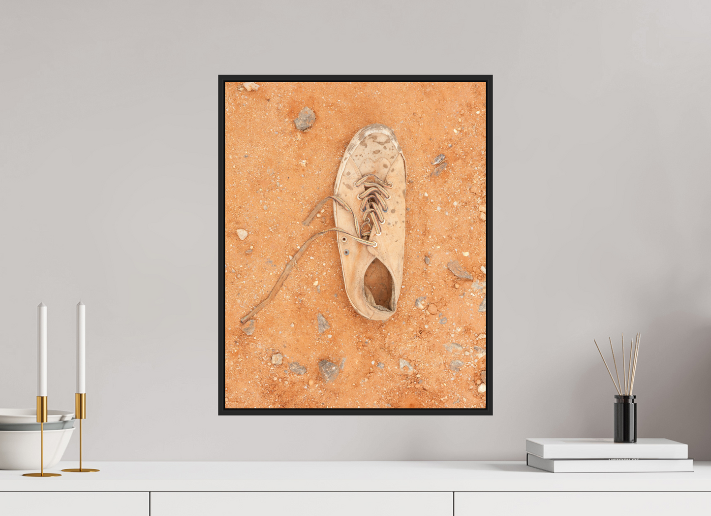 Shoe on the Ground - Angola