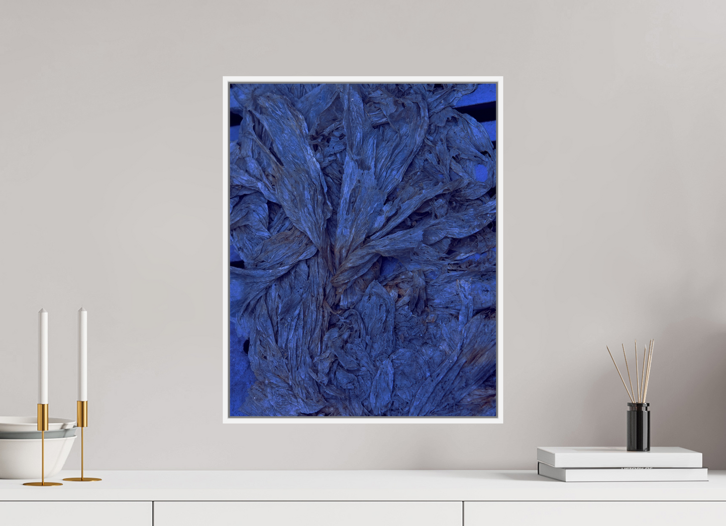 16 x 20″, White Matte Frame, No Border Plastic Bags