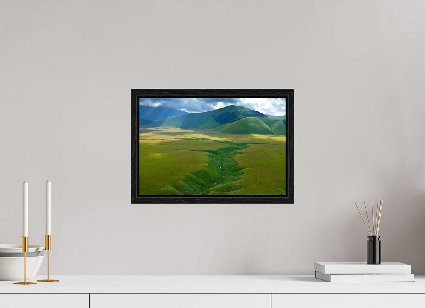 15 x 10″, Floater Frame Semplicemente Umbria