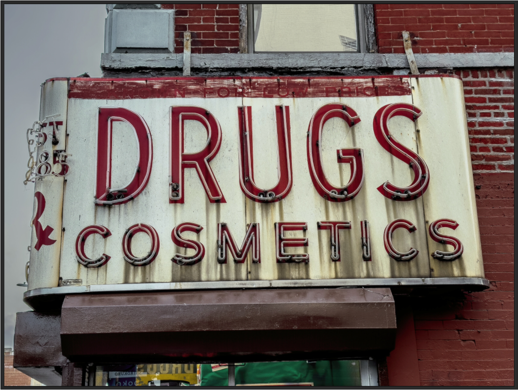 Drug Cosmetics Sign