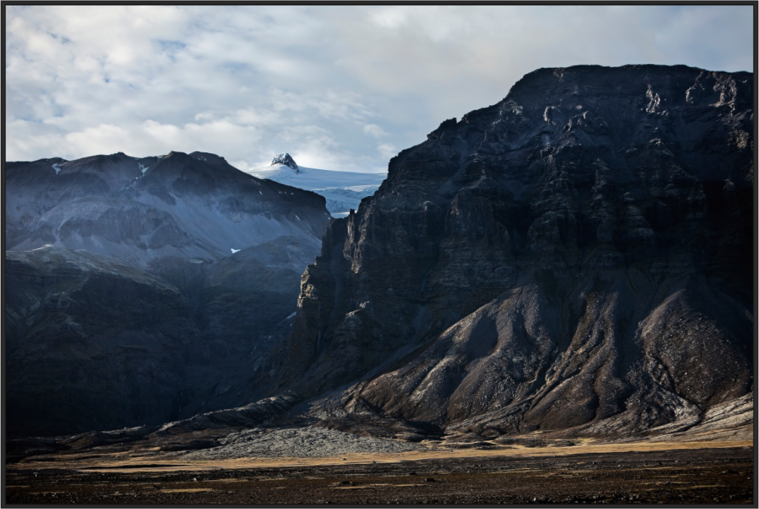 Iceland Black Mountains