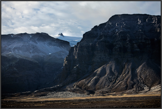 Iceland Black Mountains