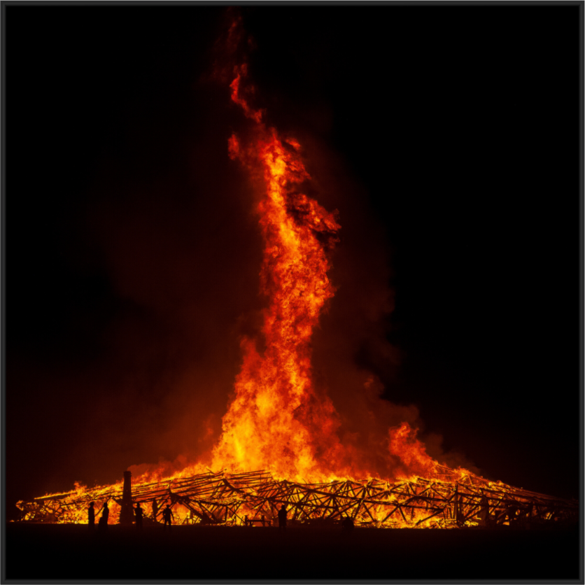 Burning Man - Temple Burn 2
