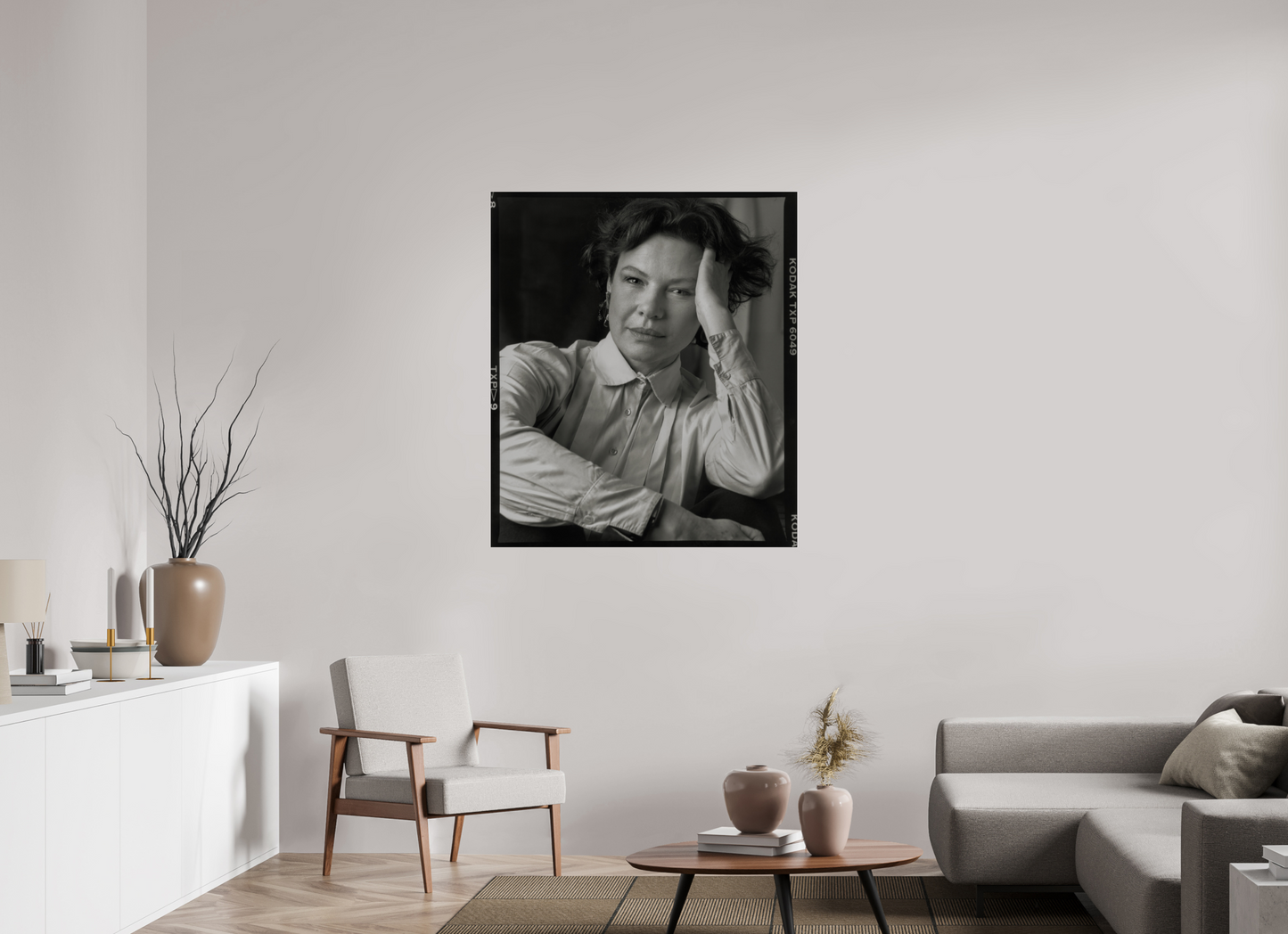 39 x 45.3″, Frameless Acrylic Glass Actress Dianne Wiest