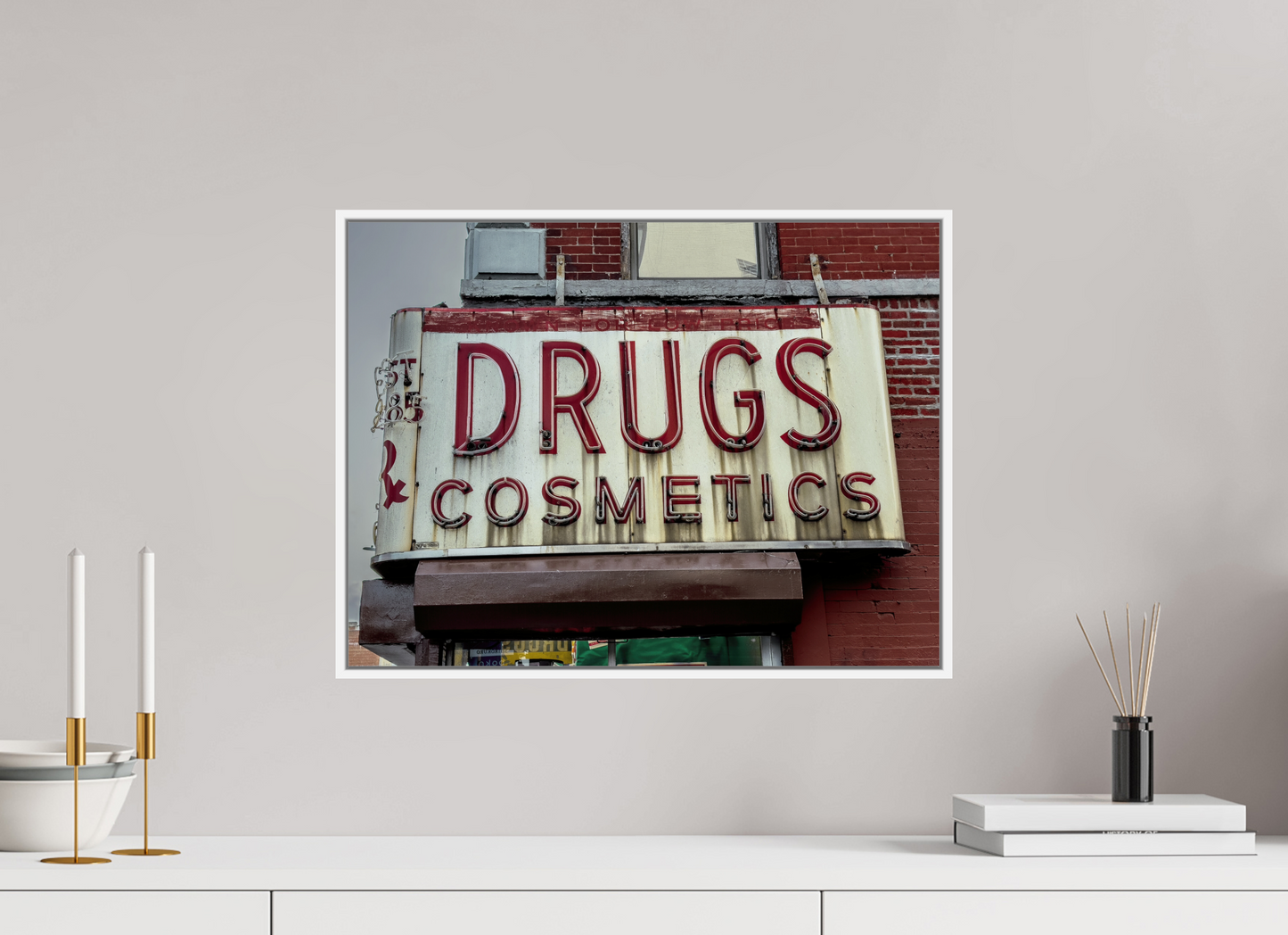 Drug Cosmetics Sign