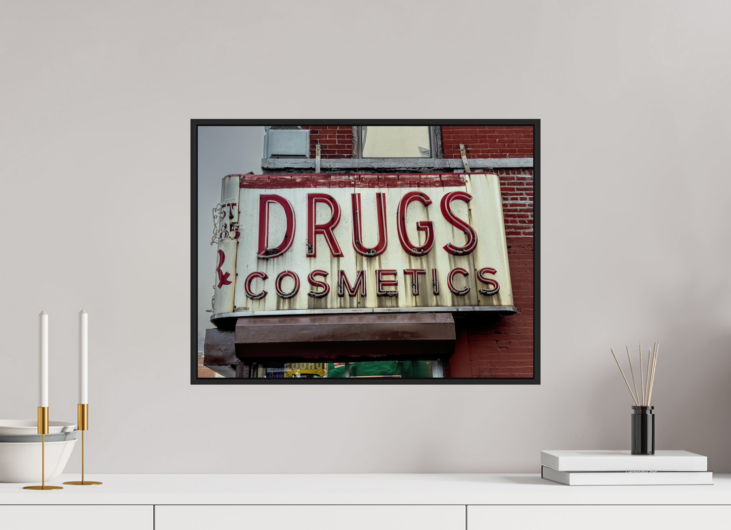 Drug Cosmetics Sign
