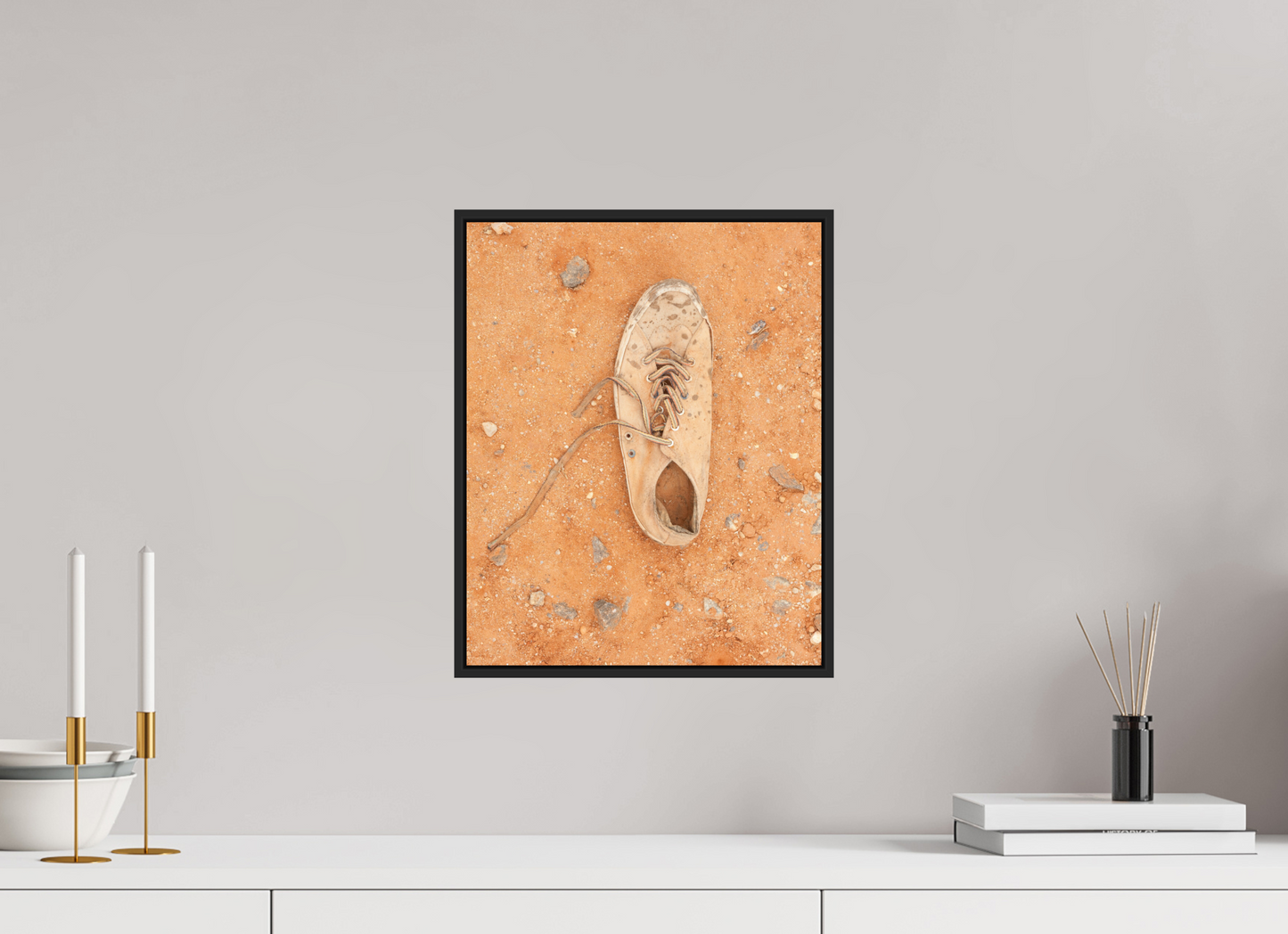 Shoe on the Ground - Angola