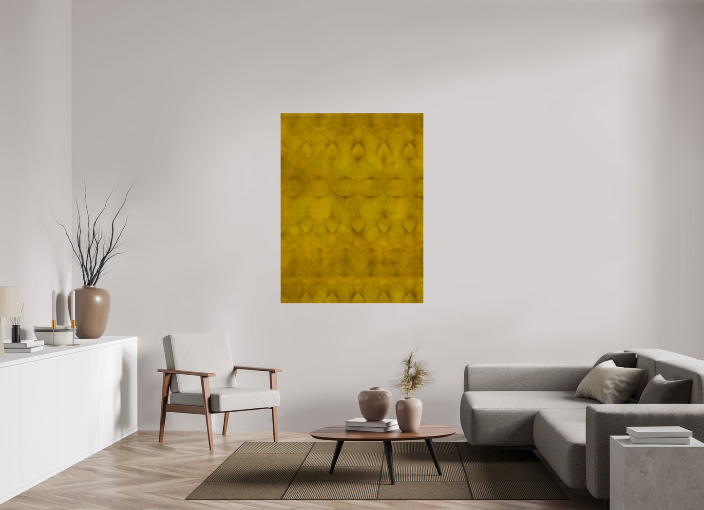 42 x 56″, Frameless Acrylic Glass Abstract No 16