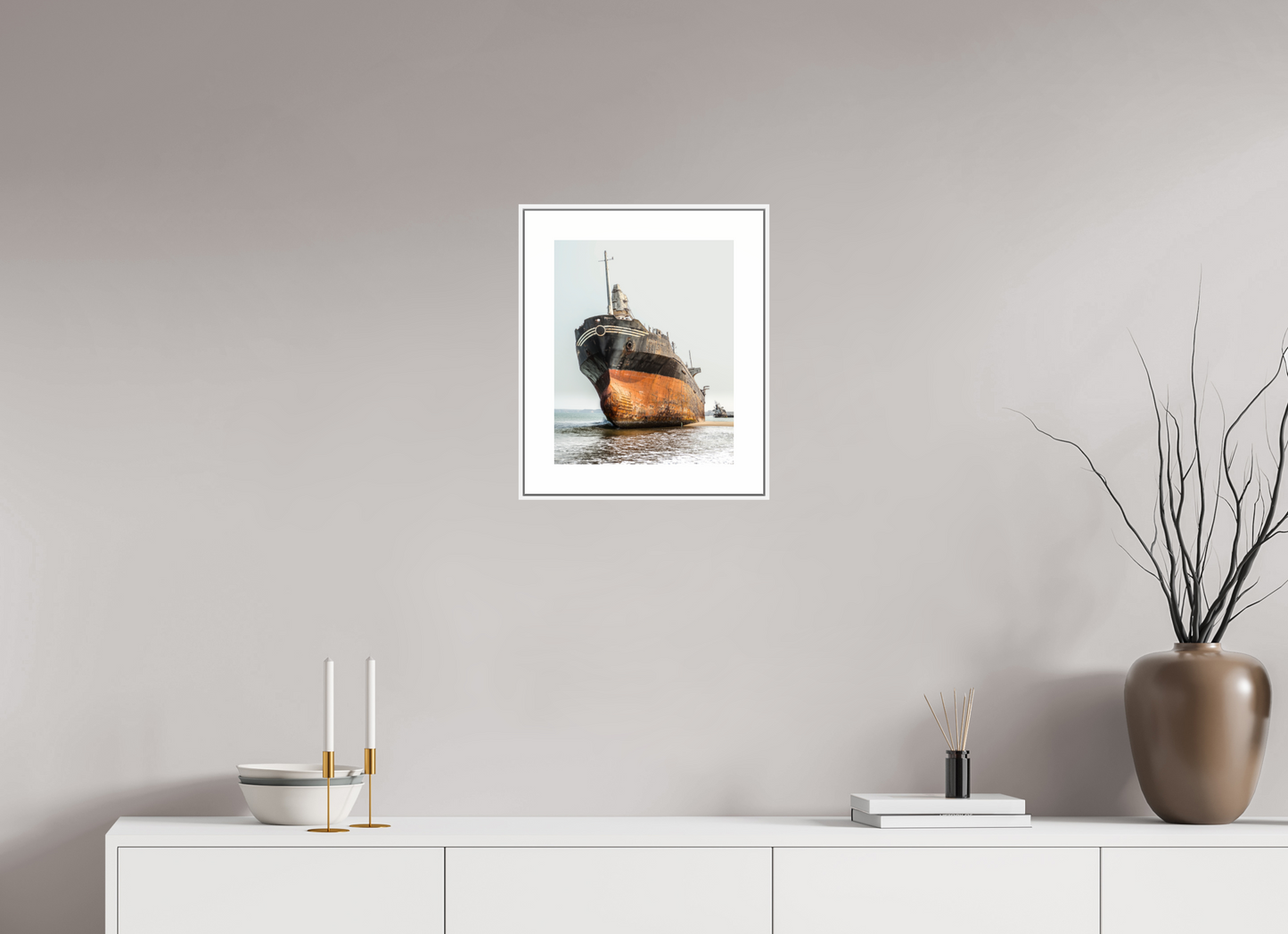 Grounded Ship Angola