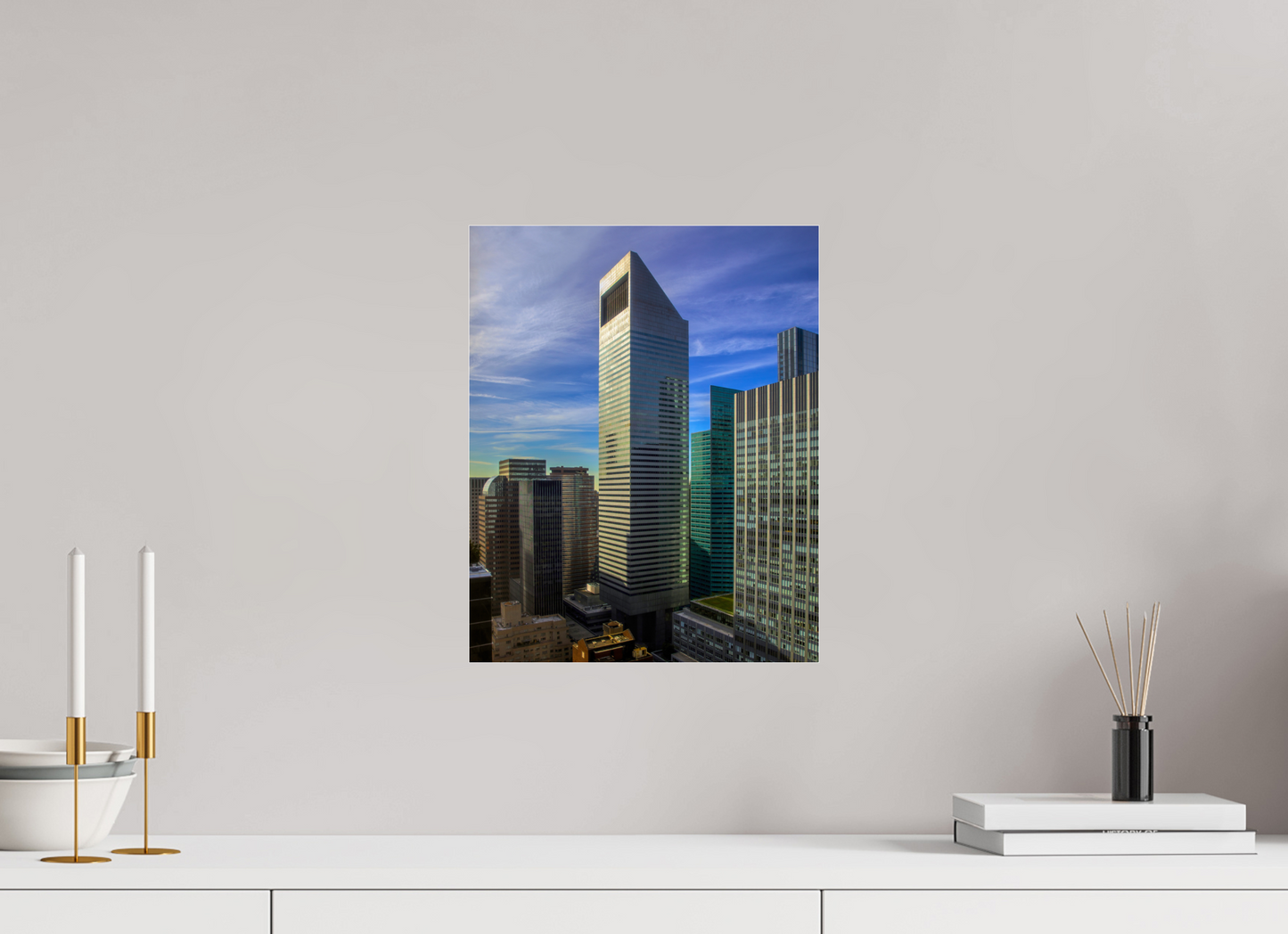 12 x 15″, Frameless Acrylic Glass CitiCorp Tower
