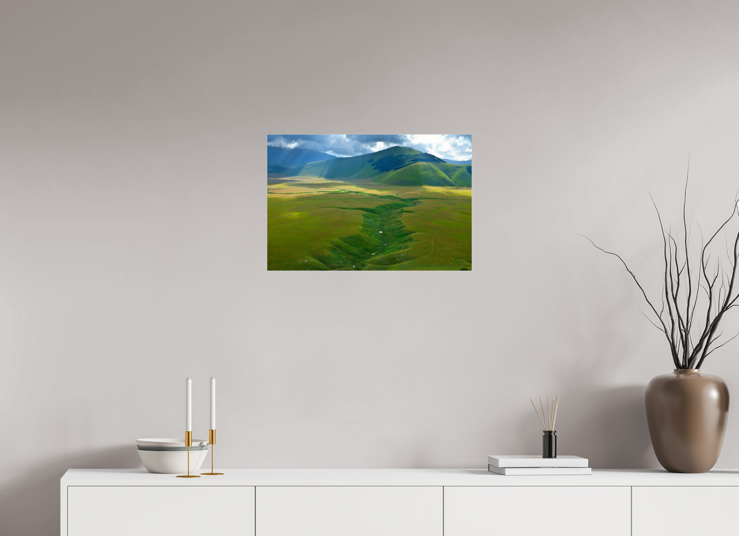 24 x 16″, Frameless Acrylic Glass Semplicemente Umbria