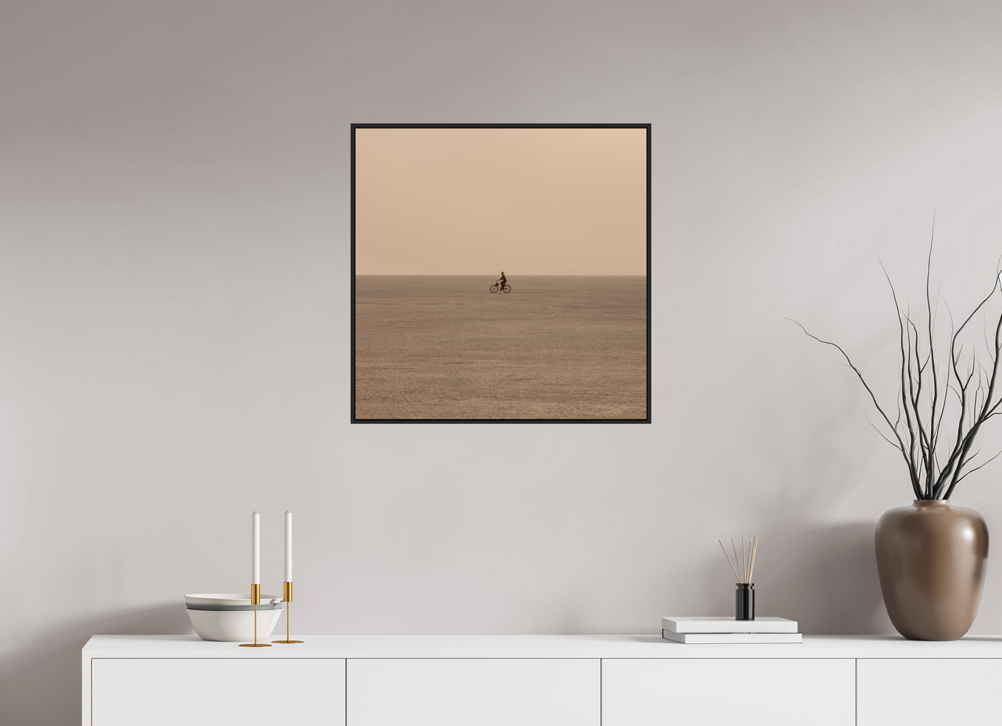 Burning Man - Woman on Bike