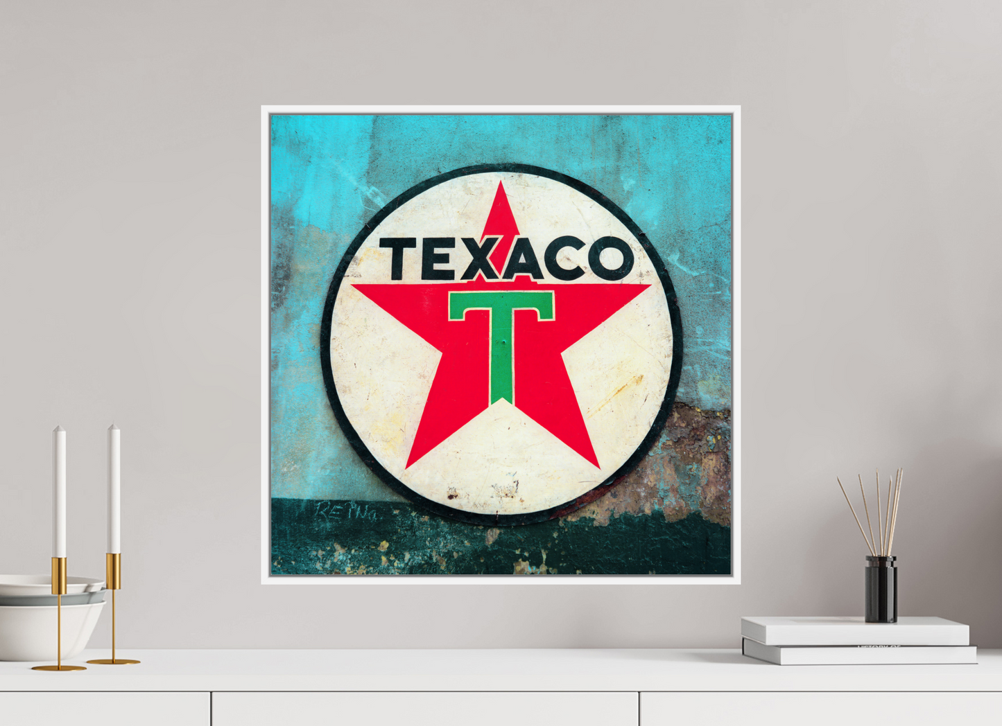 Texaco Sign Cuba