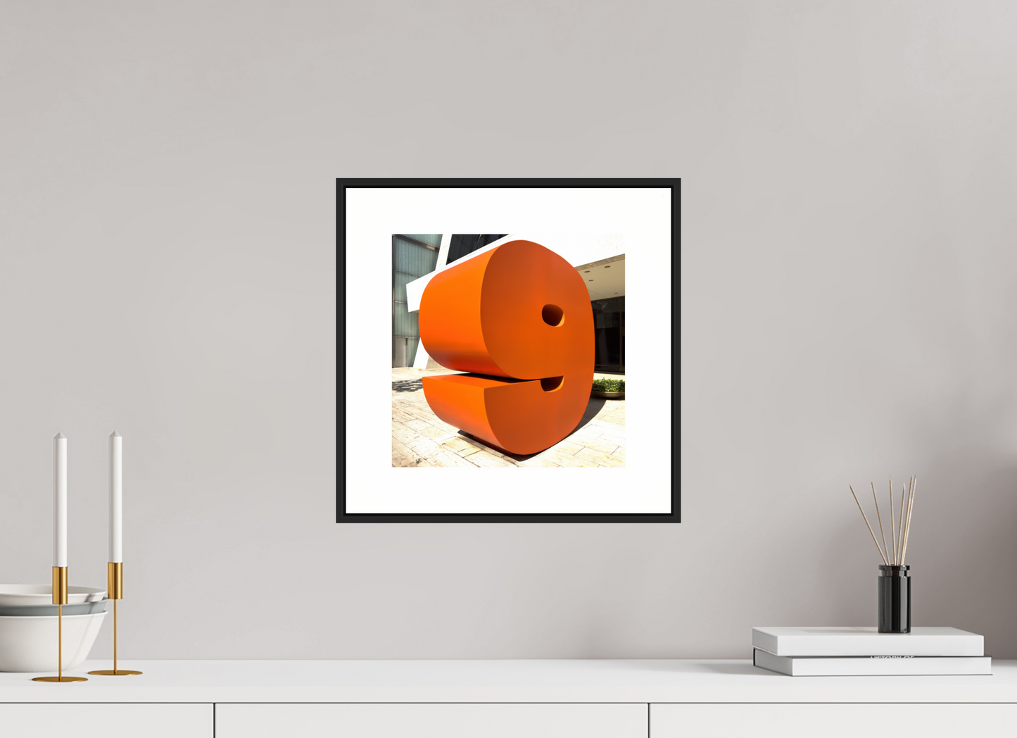 10 x 10″, Black Matte Frame Number 9