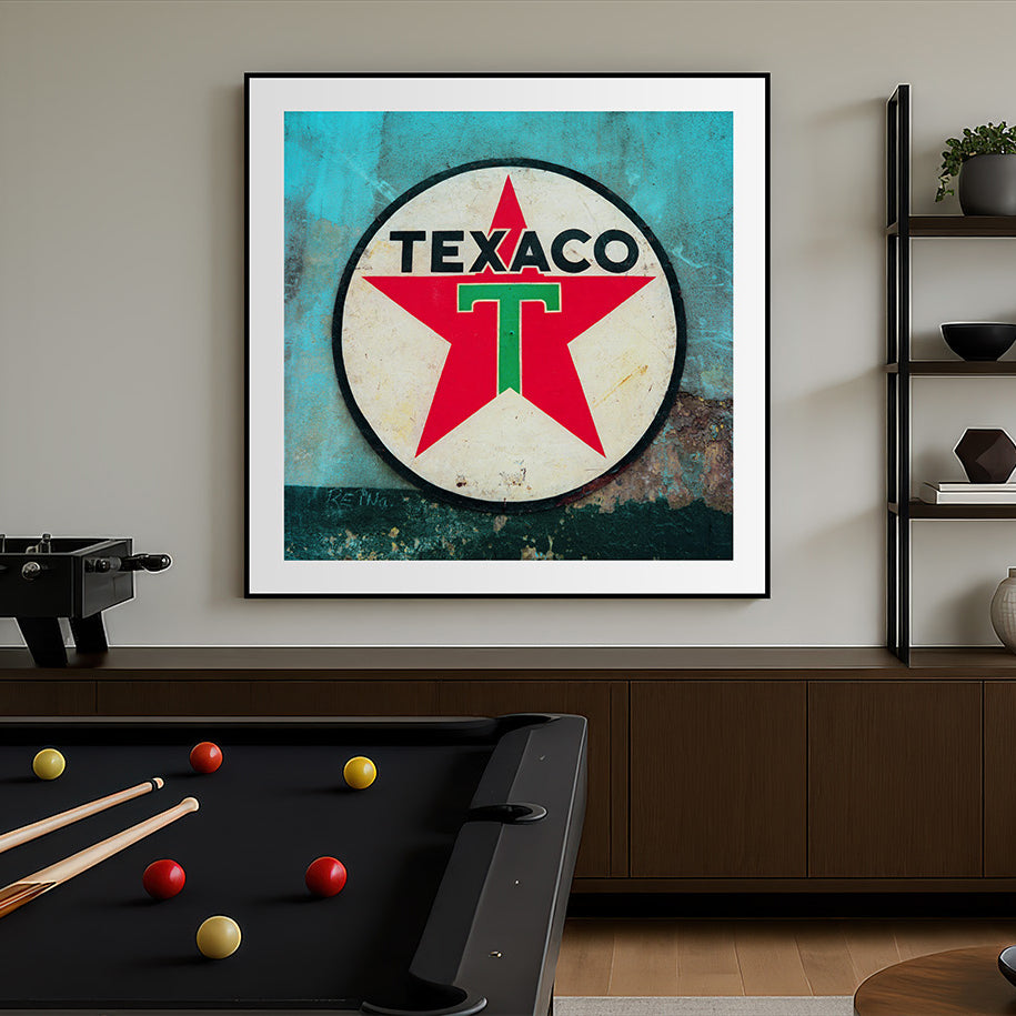Texaco Sign Cuba