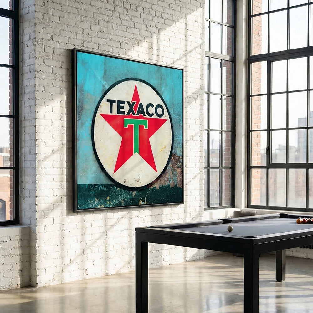 Texaco Sign Cuba