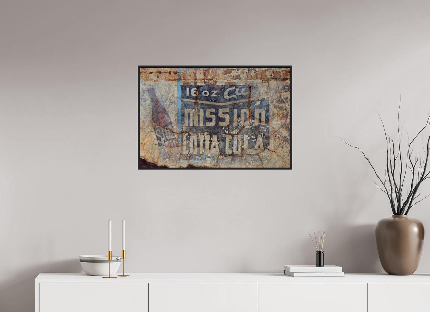 Mission Lotta Cola Faded Wall