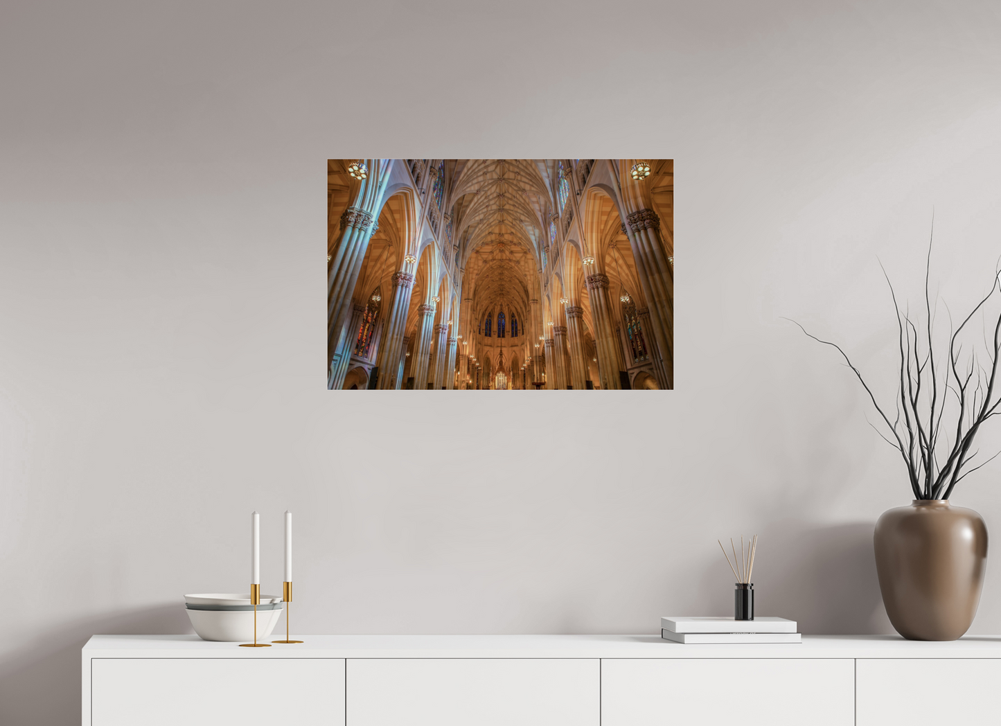 30 x 20″, Frameless Acrylic Glass St. Patrick's Cathedral