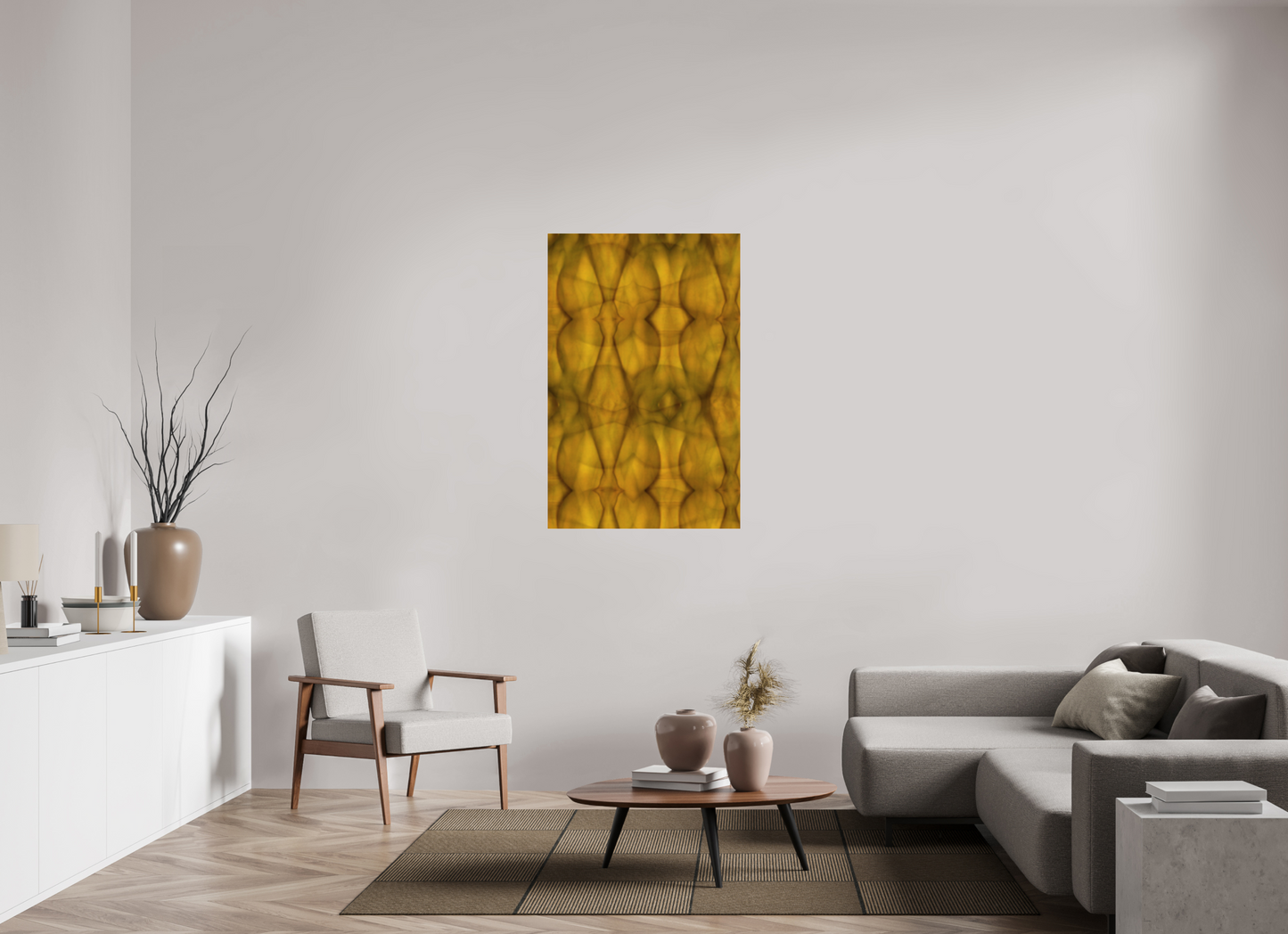 31 x 47.4″, Frameless Acrylic Glass Abstract No. 73
